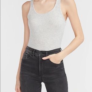 NWT Express Ribbed Scoop Neck Tank